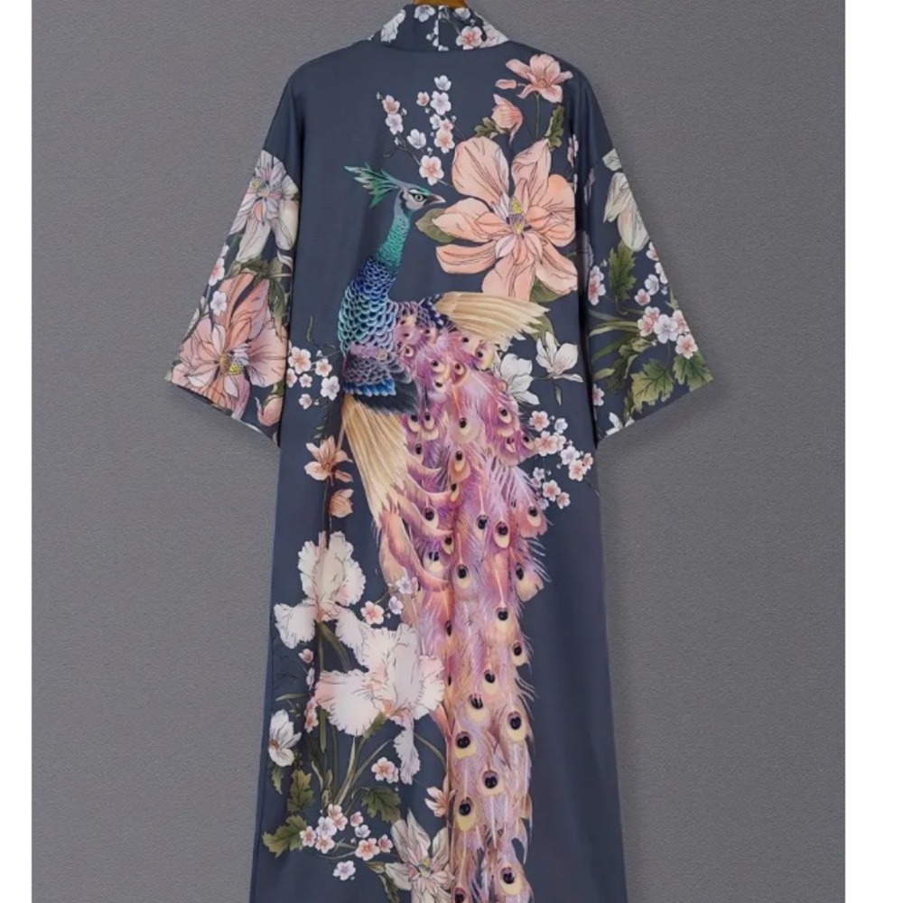 NEW! boho Paradise  floral kimono